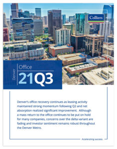 3rd Q 2021 Office Report Denver