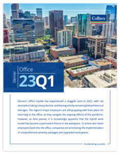 1Q2023 Office Denver Market Report