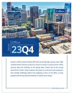 4Q2023 Denver Office Market Report