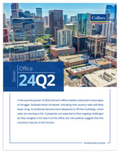 2Q 2024 Denver Office Market Report