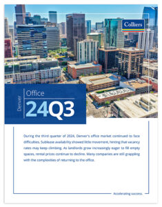 3Q 2024 Denver Office Market Report