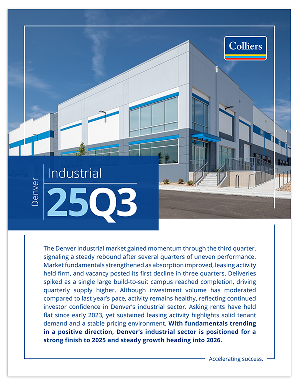 3Q 2025 Denver Industrial Market Report
