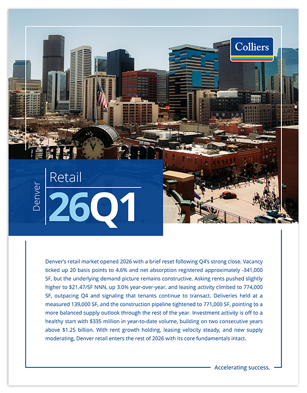 1Q 2026 Denver Retail Market Report