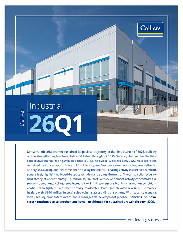 1Q 2026 Denver Industrial Market Report